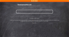 Desktop Screenshot of foreveryoungshoes.com